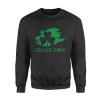 Thumbnail for St Patrick's Day Gift Idea - Grand Paw For Dog Lovers - Standard Crew Neck Sweatshirt