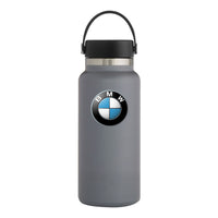 Thumbnail for 32oz Stainless Steel Insulated Sports Water Bottle, Custom fit for Car, Hydro Metal Thermos Flask Keeps Cold for 24 Hours, Hot for 12 Hours, Wide Mouth Bottle with Flex Cap