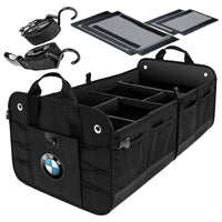 Thumbnail for Trunk Organizer, Custom fit for Car, Premium Multi Compartments Collapsible Cargo Storage & Accessories