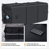 Thumbnail for Trunk Organizer, Custom fit for Car, Premium Multi Compartments Collapsible Cargo Storage & Accessories