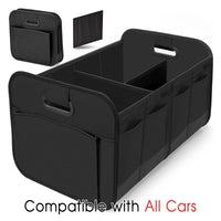 Thumbnail for Trunk Organizer, Car Storage, Custom For Your Cars, Reinforced Handles, Collapsible Multi, Compartment Car Organizers, Foldable and Waterproof, 600D Oxford Polyester VE12995