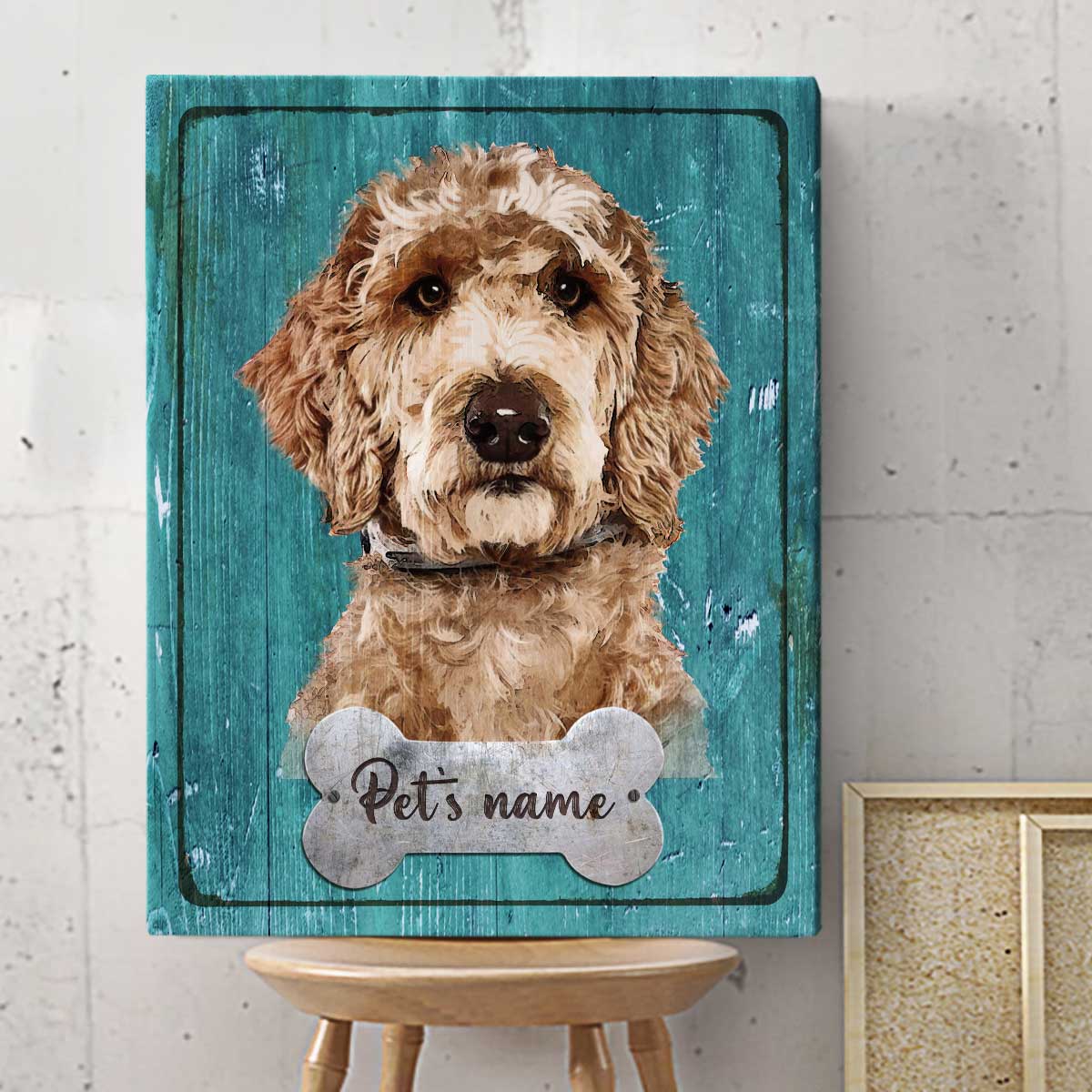 Custom Pet Portrait On Canvas, Dog Portrait Painting, Custom Pet Photo Gifts, Personalized Gift For Pet Lovers - Best Personalized Gifts for Everyone