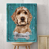 Thumbnail for Custom Pet Portrait On Canvas, Dog Portrait Painting, Custom Pet Photo Gifts, Personalized Gift For Pet Lovers - Best Personalized Gifts for Everyone