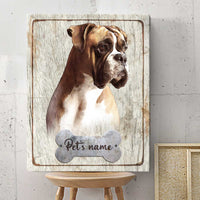 Thumbnail for Custom Pet Portrait On Canvas, Dog Portrait Painting, Custom Pet Photo Gifts, Personalized Gift For Pet Lovers - Best Personalized Gifts for Everyone