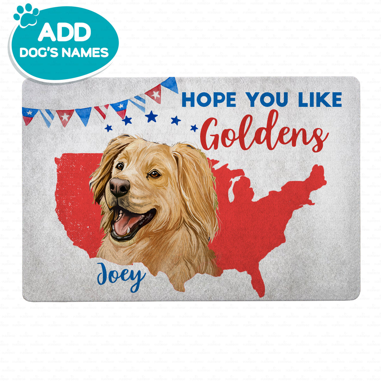 Personalized Do Gift - Hope You Like Goldens Gift For Dog Lovers - Doormat