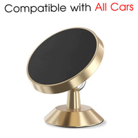 Thumbnail for [2 Pack ] Magnetic Phone Mount, Custom For Your Cars, [ Super Strong Magnet ] [ with 4 Metal Plate ] car Magnetic Phone Holder, [ 360° Rotation ] Universal Dashboard car Mount Fits All Cell Phones, Car Accessories LM13982
