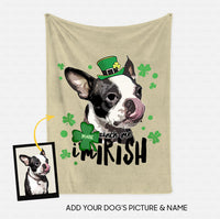 Thumbnail for Custom Dog Blanket - Personalized Creative Gift Idea - I'm Irish You For Dog Lover - Fleece Blanket