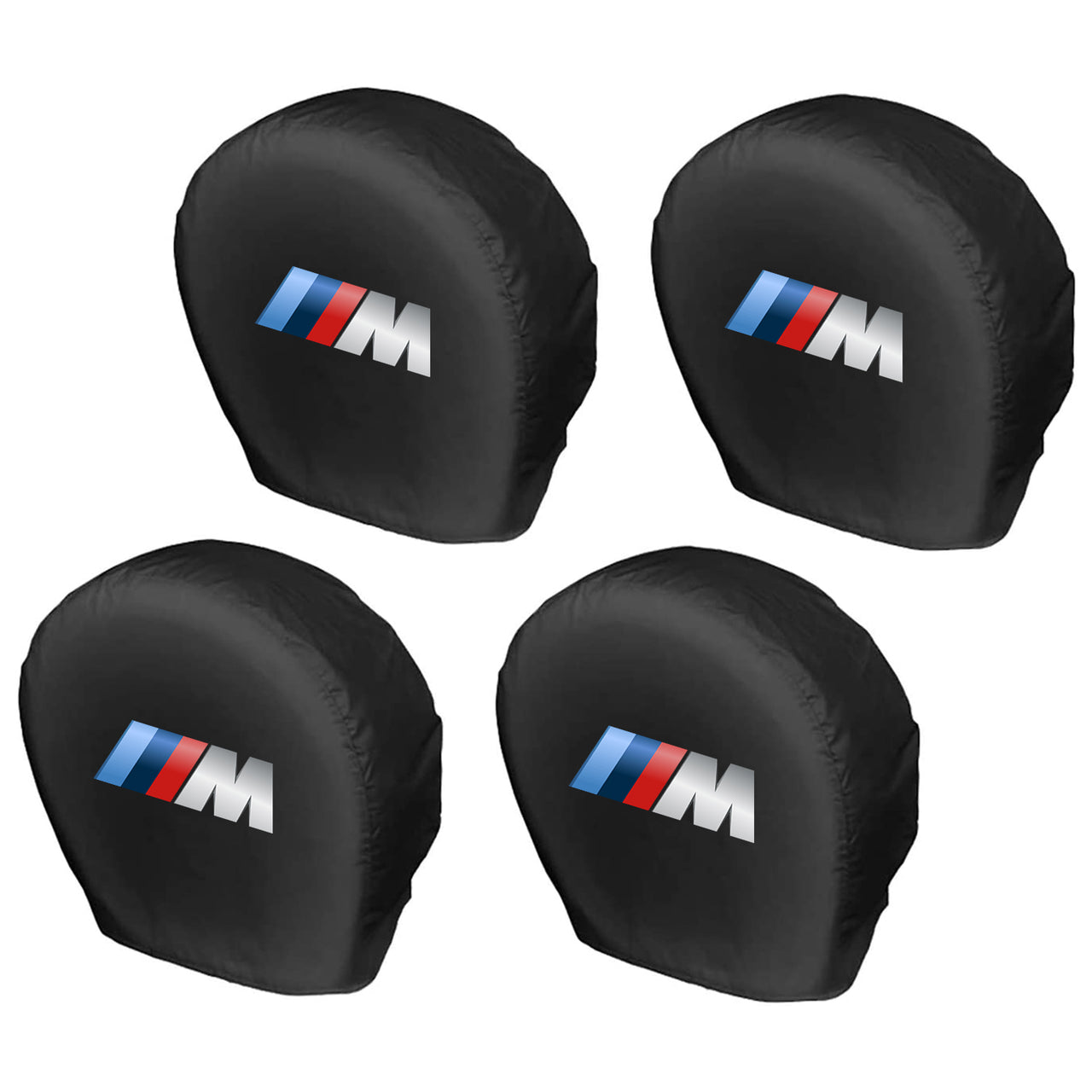 Tire Covers 4 Pack, Custom fit for Car , Tough Tire Wheel Protector for Truck, SUV, Trailer, Camper, RV - Universal Fits Tire