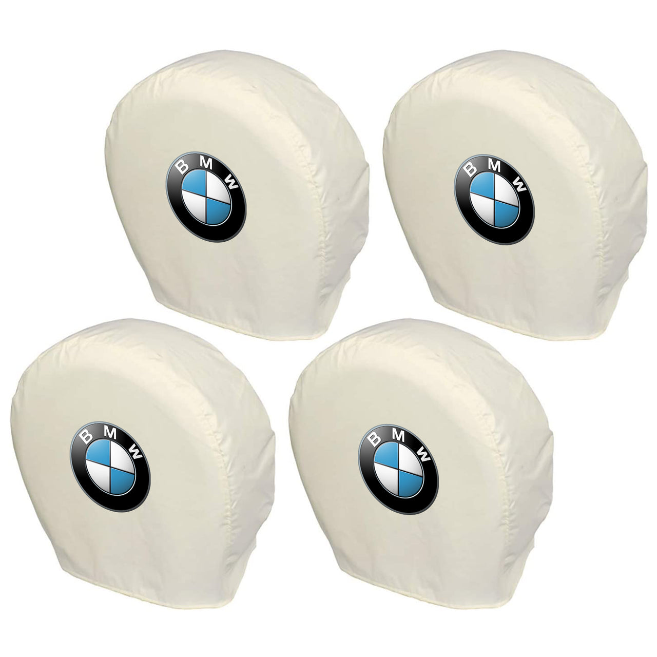 Tire Covers 4 Pack, Custom fit for Car , Tough Tire Wheel Protector for Truck, SUV, Trailer, Camper, RV - Universal Fits Tire