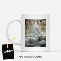 Thumbnail for Custom Dog Mug - Personalized The Mountain Gift For Dad - White Mug