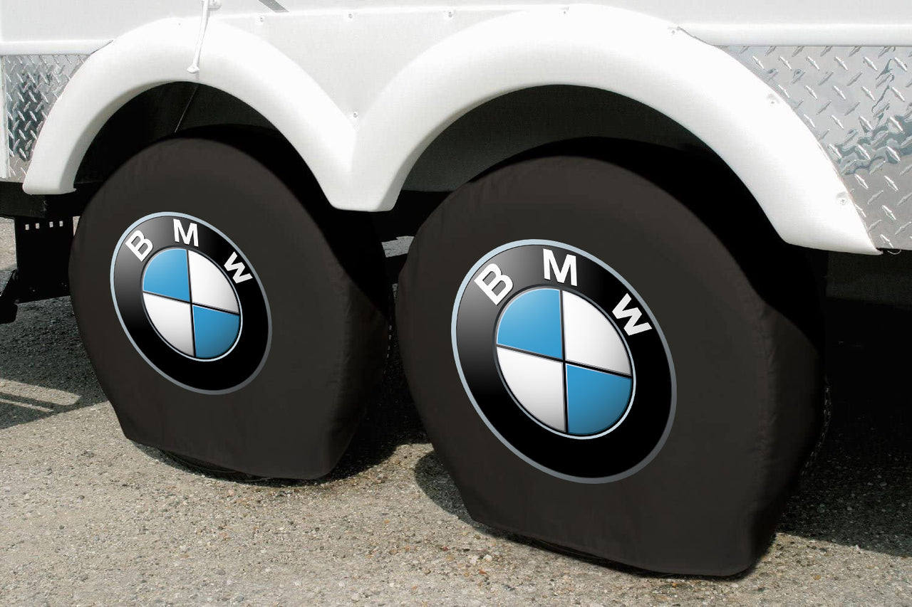 Tire Covers 4 Pack, Custom fit for Car , Tough Tire Wheel Protector for Truck, SUV, Trailer, Camper, RV - Universal Fits Tire