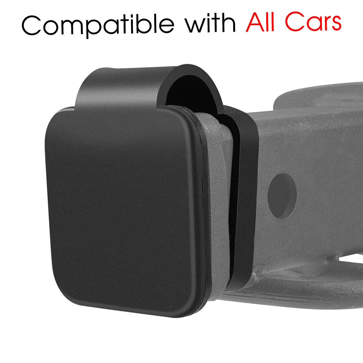 Trailer Hitch Cover, Custom For Your Cars, 2 Pack 2 Inch Receiver Hitch Plug Insert Tube Hitch Plug Trailer Hitch Plug Receiver Tube Cover, Car Accessories HY13987