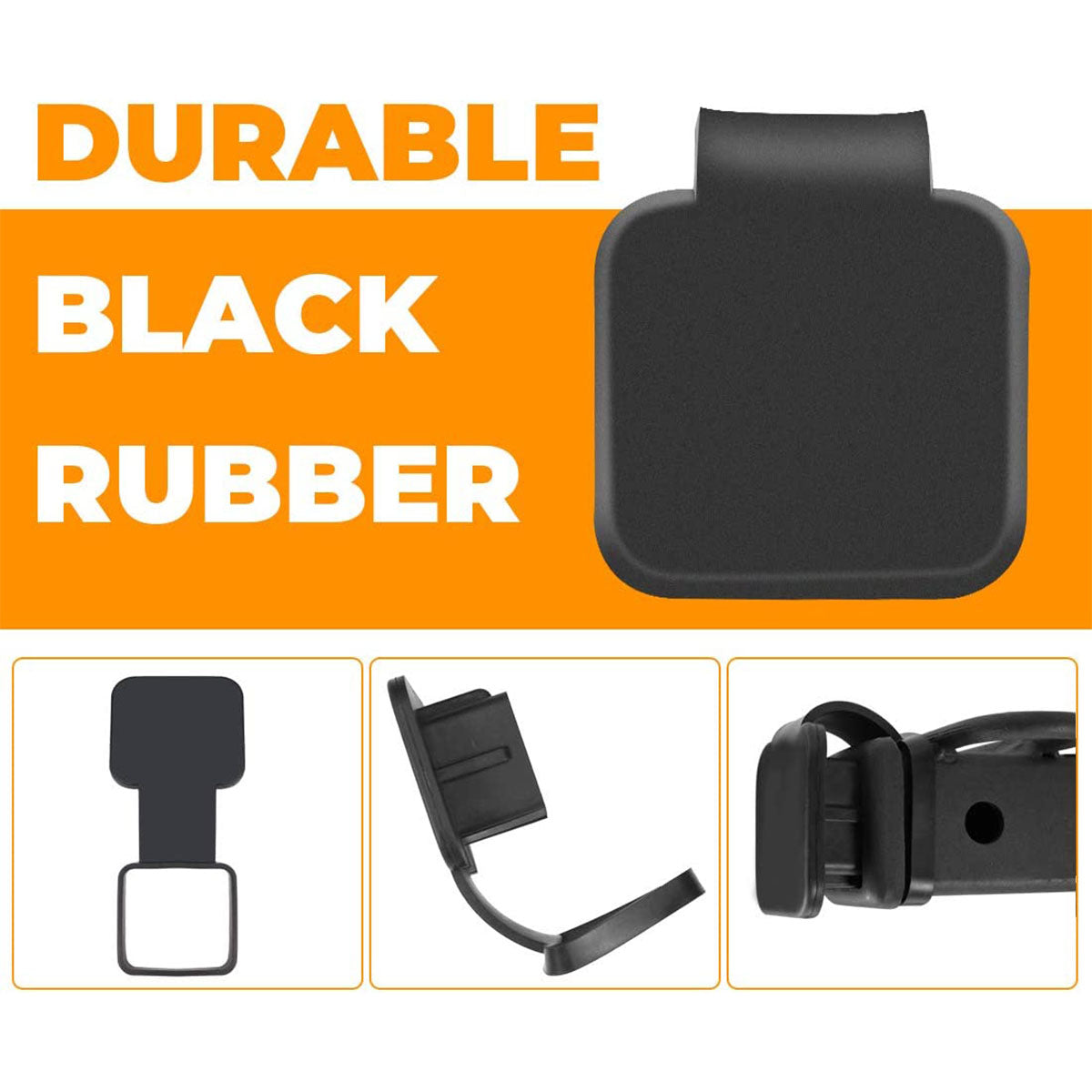 Trailer Hitch Cover, Custom For Your Cars, 2 Pack 2 Inch Receiver Hitch Plug Insert Tube Hitch Plug Trailer Hitch Plug Receiver Tube Cover, Car Accessories KO13987