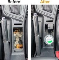 Thumbnail for Coin Holder, Custom fit for Sedan SUVs, Car Coin Change Organizer, Car Coin Holder Compatible with Coins of Different Sizes