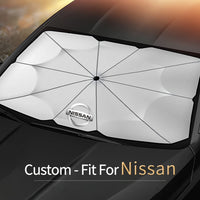 Thumbnail for Custom-Fit for Car Windshield Sun Shade, Foldable Windshield Sunshade Sun and UV Protection, Car Sun Shade with Logo