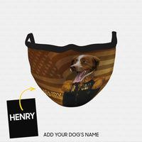 Thumbnail for Personalized Dog Gift Idea - Royal Dog's Portrait 4 For Dog Lovers - Cloth Mask