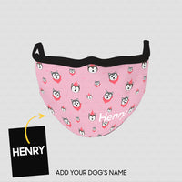 Thumbnail for Personalized Dog Gift Idea - Cute Dogs 19 For Dog Lovers - Cloth Mask