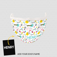 Thumbnail for Personalized Dog Gift Idea - Cute Dogs 12 For Dog Lovers - Cloth Mask