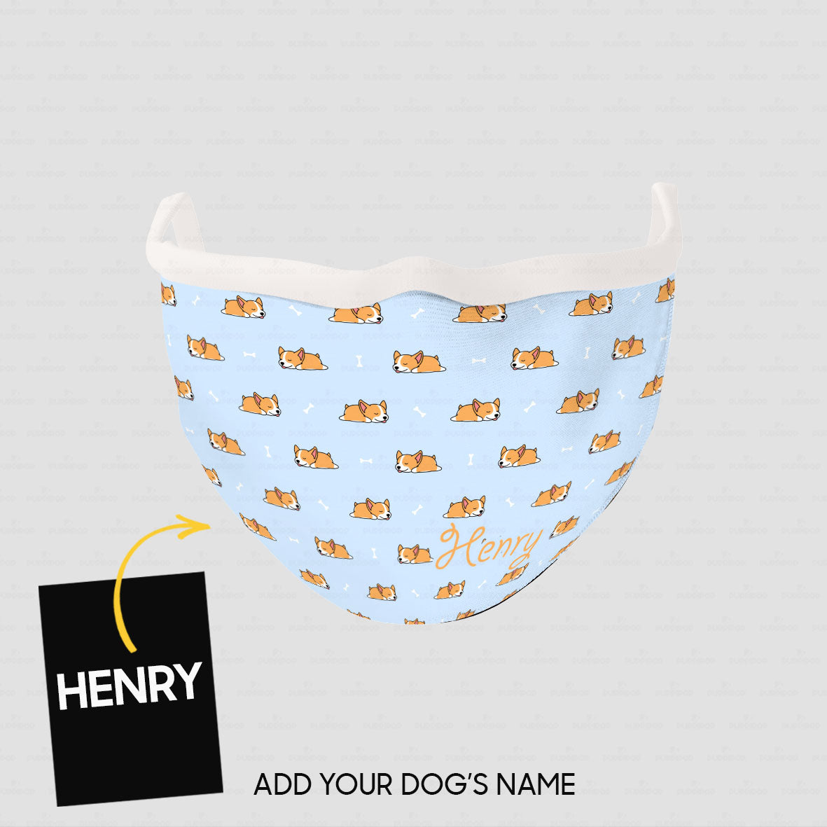 Personalized Dog Gift Idea - Cute Dogs 14 For Dog Lovers - Cloth Mask