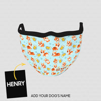 Thumbnail for Personalized Dog Gift Idea - Cute Dogs 18 For Dog Lovers - Cloth Mask