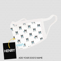 Thumbnail for Personalized Dog Gift Idea - Cute Dogs 1 For Dog Lovers - Cloth Mask
