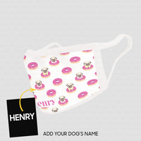 Thumbnail for Personalized Dog Gift Idea - Cute Dogs 3 For Dog Lovers - Cloth Mask