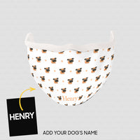 Thumbnail for Personalized Dog Gift Idea - Cute Dogs 5 For Dog Lovers - Cloth Mask