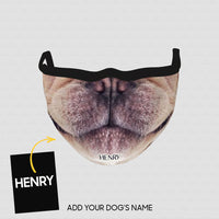 Thumbnail for Personalized Dog Gift Idea - Another Zoom In Dog Mouth For Dog Lovers - Cloth Mask