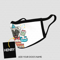 Thumbnail for Personalized Dog Gift Idea - Happy Birthday To My Pug For Dog Lovers - Cloth Mask