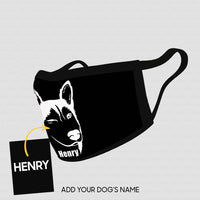 Thumbnail for Personalized Dog Gift Idea - The Shadow 5 For Dog Lovers - Cloth Mask