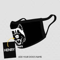 Thumbnail for Personalized Dog Gift Idea - The Shadow 6 For Dog Lovers - Cloth Mask