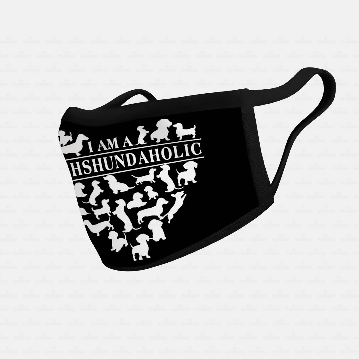 Dog Gift Idea - I Am A Dachshundaholic For Dog Lovers - Cloth Mask