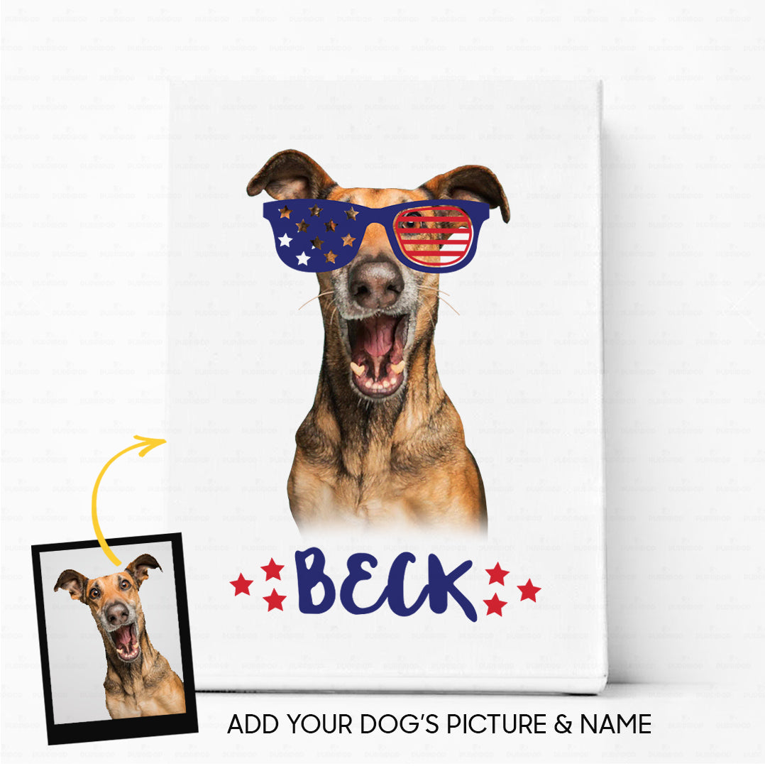 Custom Dog Canvas - Personalized Creative Gift Idea - I'm A Cool Dog For Dog Lover - Matte Canvas