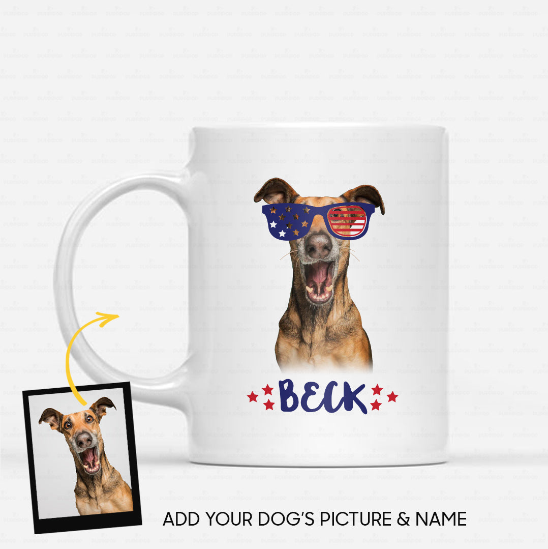 Custom Dog Mug - Personalized Creative Gift Idea - I'm A Cool Dog For Dog Lover - White Mug