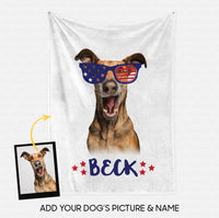 Thumbnail for Custom Dog Blanket - Personalized Creative Gift Idea - I'm A Cool Dog For Dog Lover - Fleece Blanket