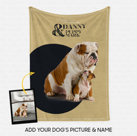 Thumbnail for Custom Dog Blanket - Personalized Creative Gift Idea - Family Dog For Dog Lover - Fleece Blanket