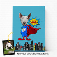 Thumbnail for Personalized Gift Canvas For Dog Lover - Super Hero - Matte Canvas
