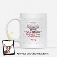 Thumbnail for Custom Dog Mug - Personalized Creative Gift Idea - Guardian Angel For Dog Lover - White Mug