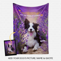 Thumbnail for Custom Dog Blanket - Personalized Creative Gift Idea - Dog's Quotes For Dog Lover - Fleece Blanket