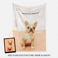 Thumbnail for Custom Dog Blanket - Personalized Creative Gift Idea - Dog's Quotes For Dog Lover - Fleece Blanket