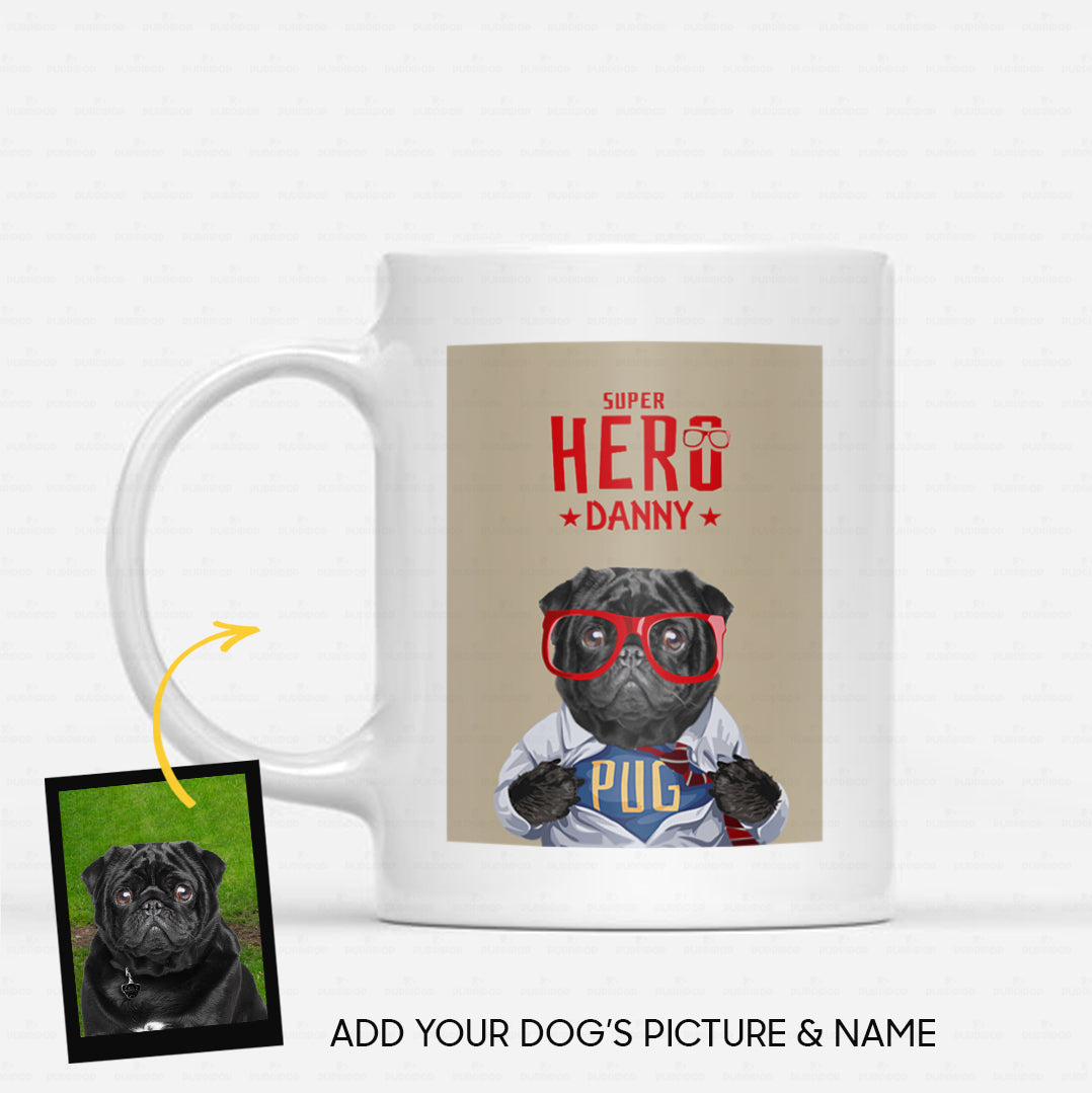 Custom Dog Creative Gift Idea - Portrait For Dog Lover - White Mug