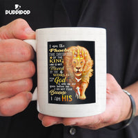 Thumbnail for Custom Lion Mug - Personalized Daughter Of The King Gift For Dad - White Mug
