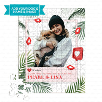Thumbnail for Personalized Gift - I Just Want To Hang Out With My Dog For Puppy Lovers - Puzzle