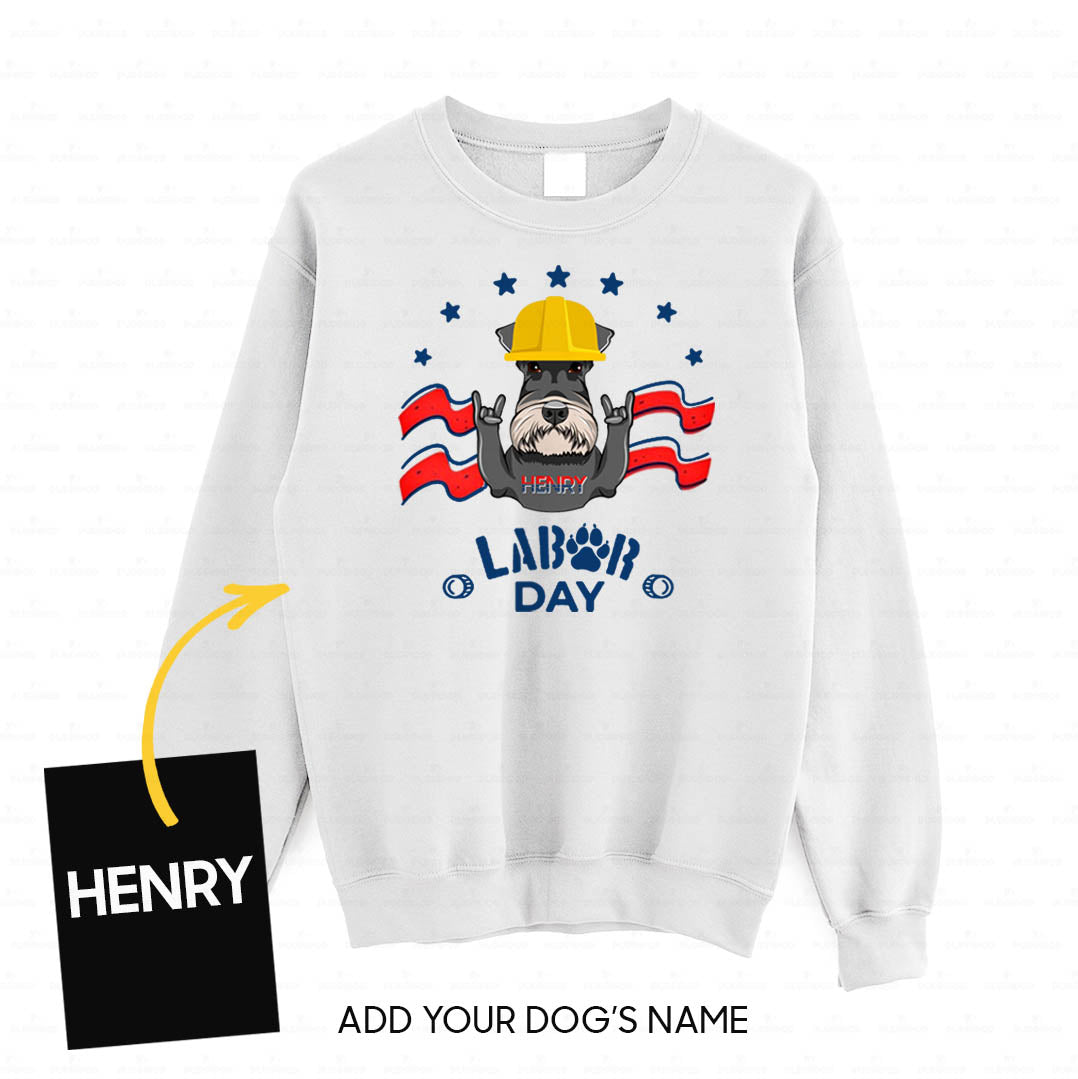 Personalized Dog Gift Idea - Rocking Labor Day For Dog Lovers - Standard Crew Neck Sweatshirt