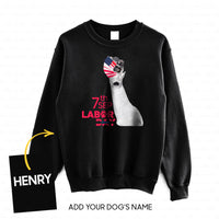 Thumbnail for Personalized Dog Gift Idea - 7th Sep Labor Day With A Mask For Dog Lovers - Standard Crew Neck Sweatshirt