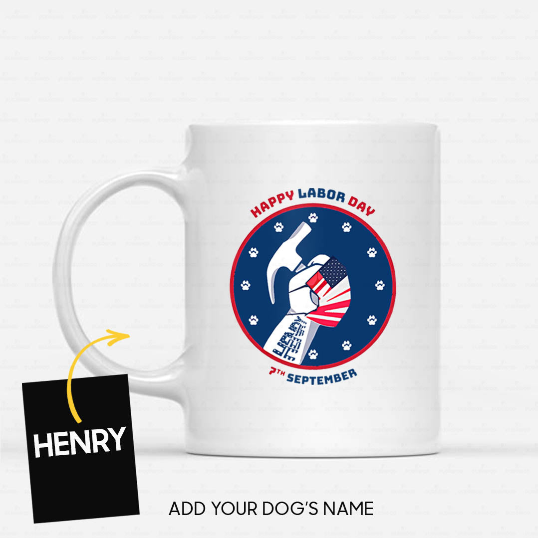Personalized Dog Gift Idea - Happy 7th September For Dog Lovers - White Mug