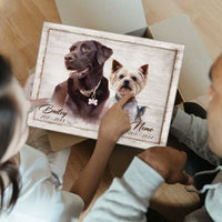 Thumbnail for Dog Portrait Painting, Turn Pet Photo into Canvas Art, Gift for Dog Mom
