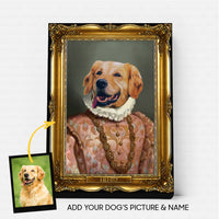 Thumbnail for Personalized Dog Gift Idea - Royal Dog's Portrait 3 For Dog Lovers - Matte Canvas