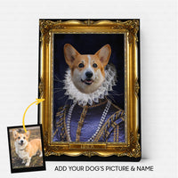 Thumbnail for Personalized Dog Gift Idea - Royal Dog's Portrait 28 For Dog Lovers - Matte Canvas