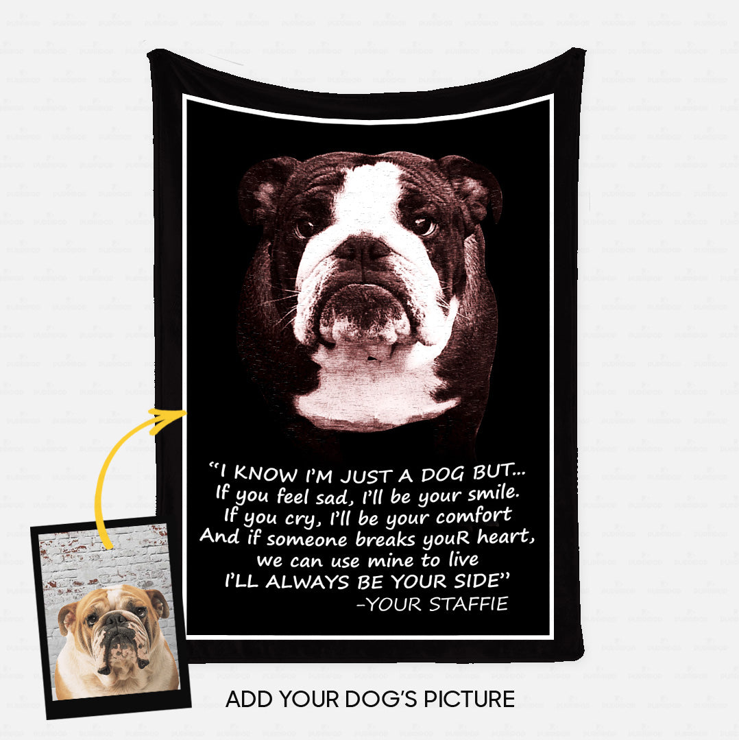 Personalized Dog Gift Idea - I'll Always Be Your Side 1 For Dog Lovers - Fleece Blanket